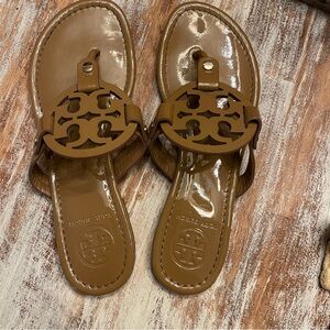 Tory Burch Miller sandal in patent leather